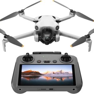 DJI Mini 4 Pro (DJI RC 2), Drones with Camera for Adults 4K, Under 0.549 lbs/249 g, 34 Mins Flight Time, 20km Max Video Transmission Distance, Omnidirectional Vision Sensing, Mini Drone for Beginners