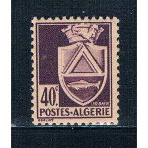 Algeria 138 Unused Constantine COA 1942 (A0311)+